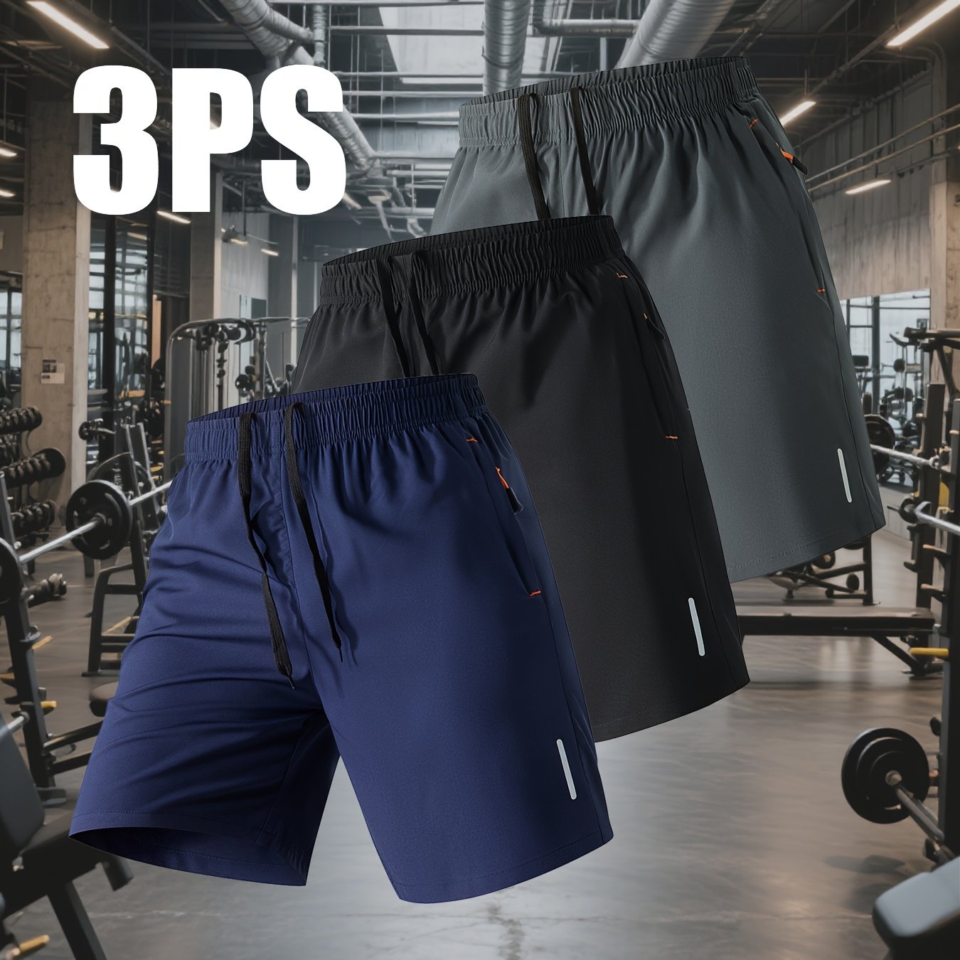Conjunto deportivo masculino corto