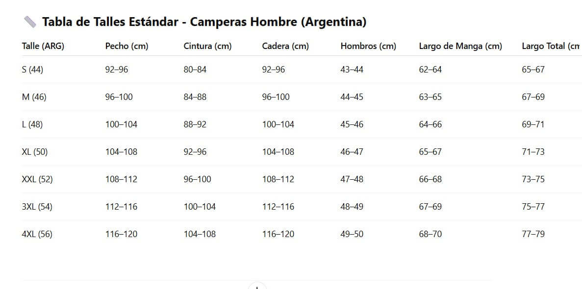 Campera de Cuero Masculina
