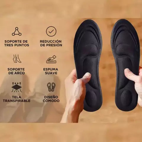 promo: 3X2 pares de plantillas acolchonadas