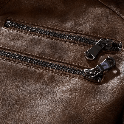 Campera de Cuero Masculina
