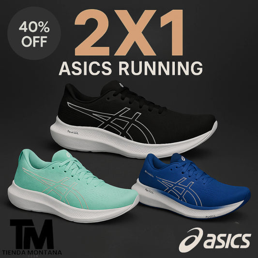 2X1 ASICS RUNNING | SOLO POR HOY