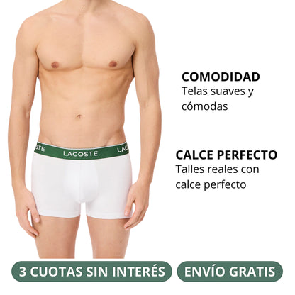 PACK X6 Boxers 🐊/Tommy + 6 Pares de Medias ¡De regalo!