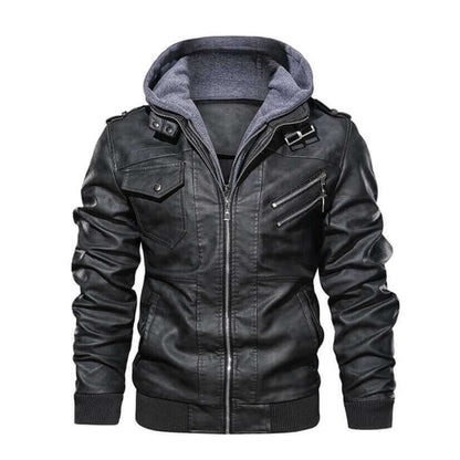 Campera de Cuero Masculina